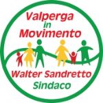 Simbolo del gruppo Valperga in Movimento - Sindaco Walter Sandretto 